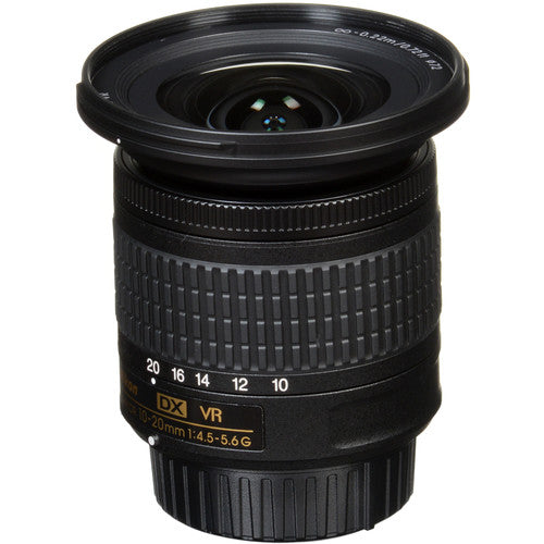 Nikon AF-P DX NIKKOR 10-20mm f/4.5-5.6G VR Lens Includes Filter Kits and Tripod Intl Model