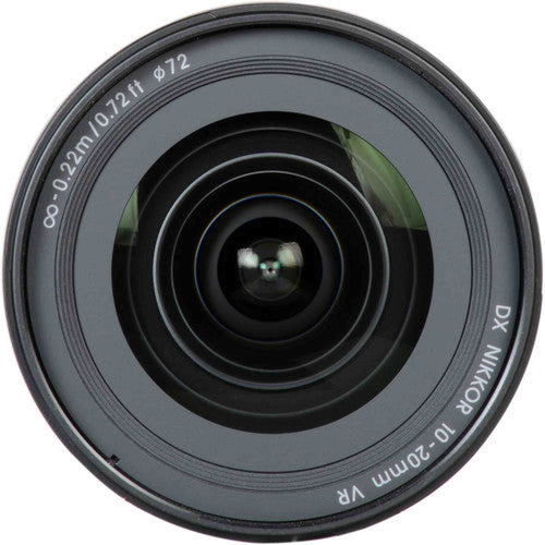 Nikon - AF-P DX NIKKOR 10-20mm f/4.5-5.6G VR Wide-Angle Zoom Lens - Bundle - Reconditioned