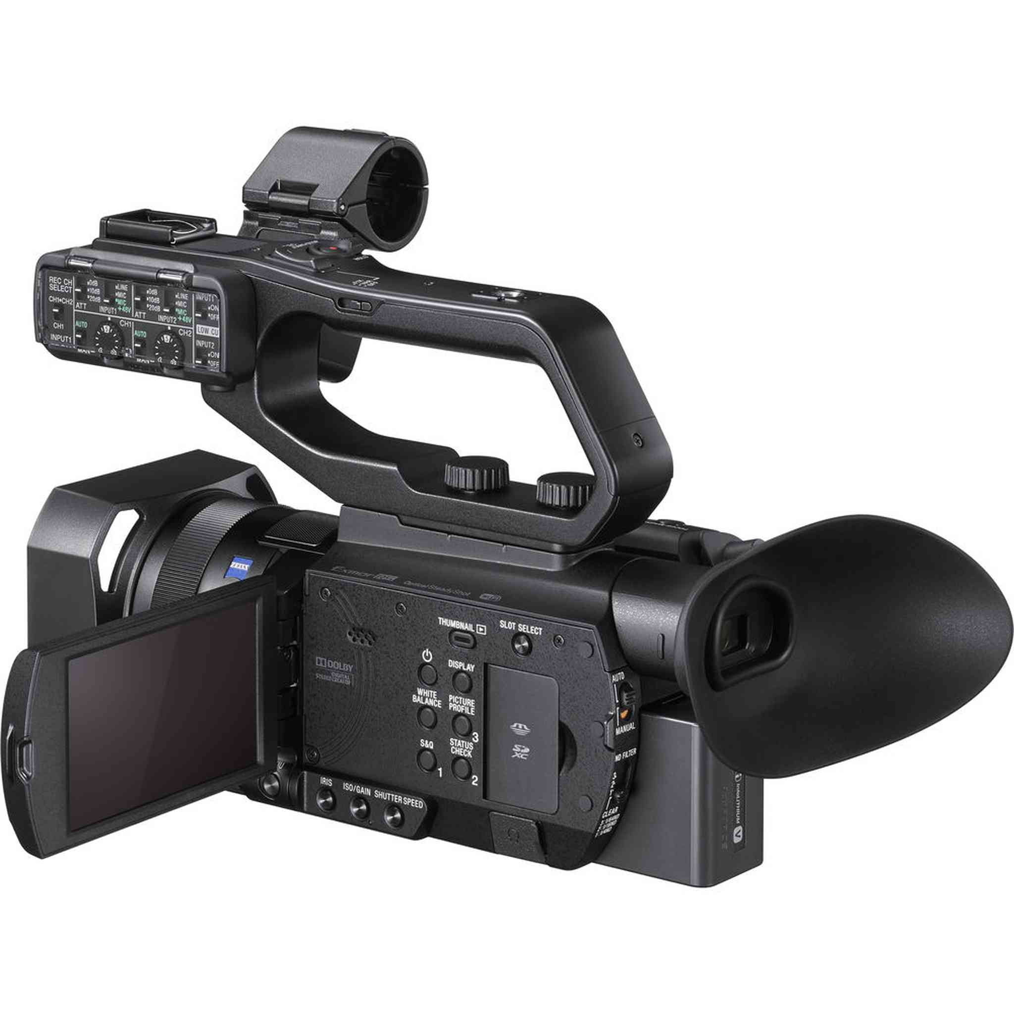 Sony PXW-Z90V 4K HDR XDCAM with Fast Hybrid AF + 64GB Card + Bag + More