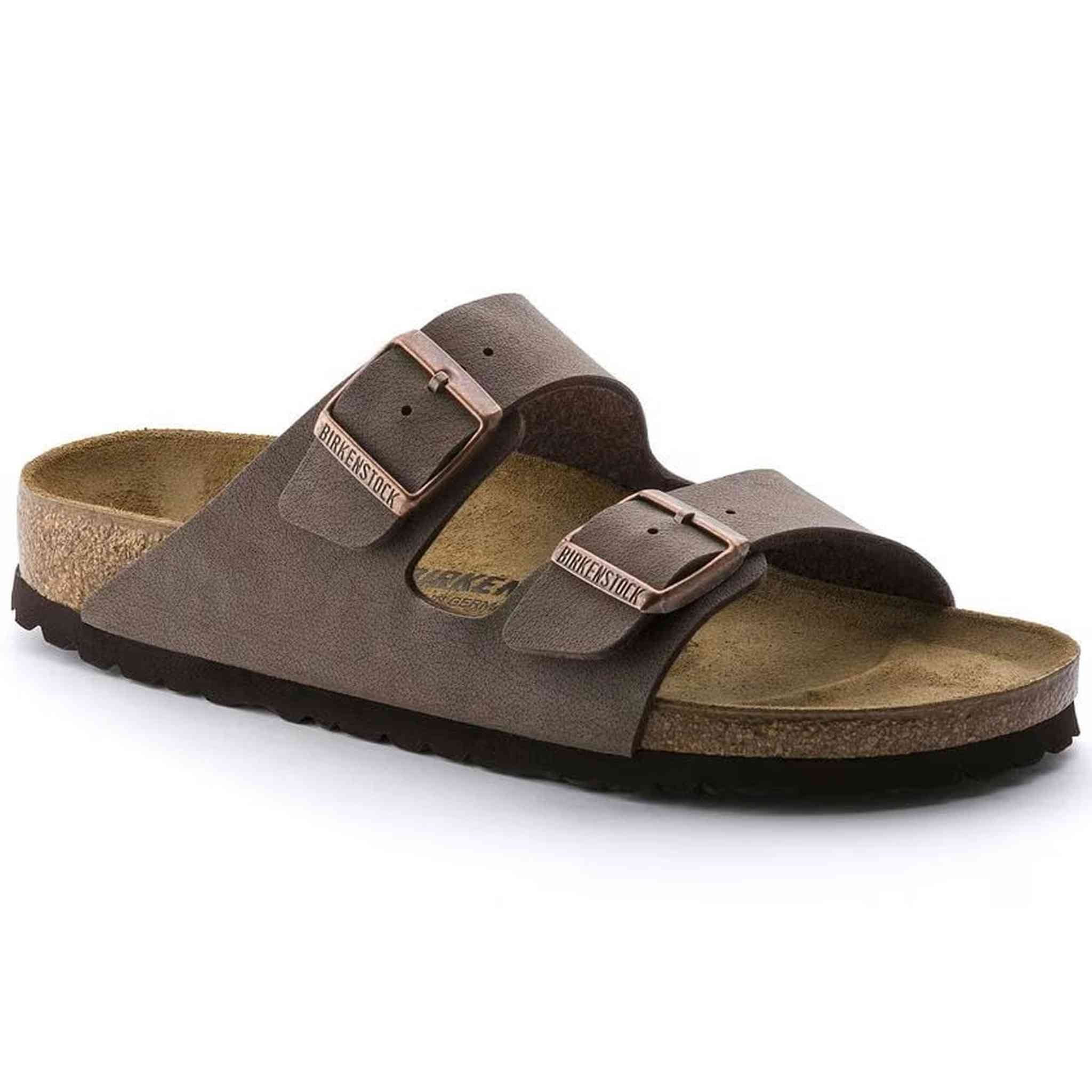 Birkenstock Arizona Mocha Birkibuc Sandal 38 R US Women's 7-7.5 Birkenstock