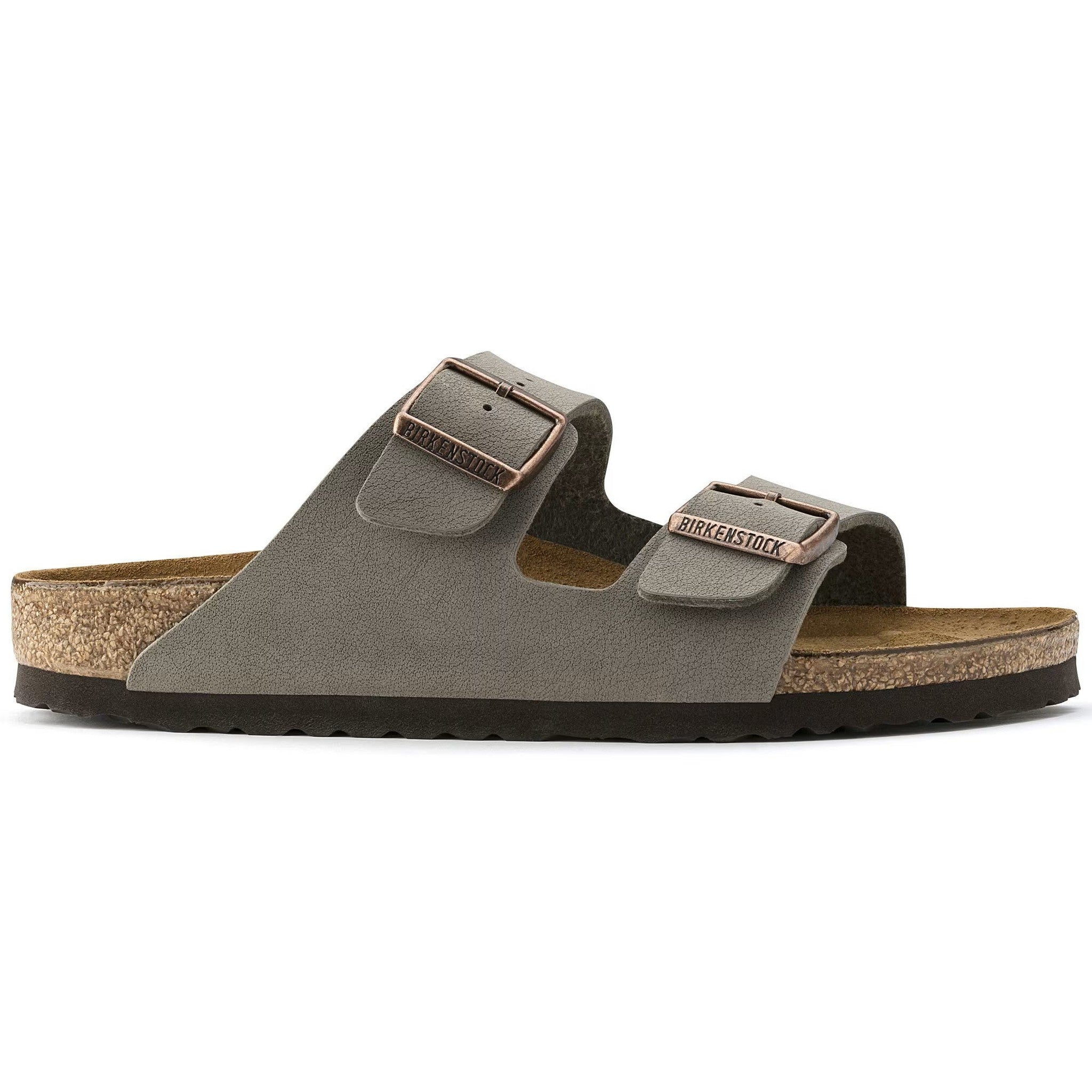 Birkenstock Arizona Birkibuc Sandal,Stone Birkibuc,42 M EU/11-11.5 B M US Women/9-9.5 B M US Men Birkenstock
