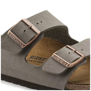 BIRKENSTOCK Unisex Mules, Grey Stone, 9 Narrow US Men