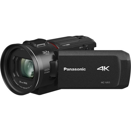Panasonic HC-VX1 4K HD Camcorder USA (HC-VX1K) with � SanDisk Ultra 64gb SD card + 3PC Filter Kit + MORE