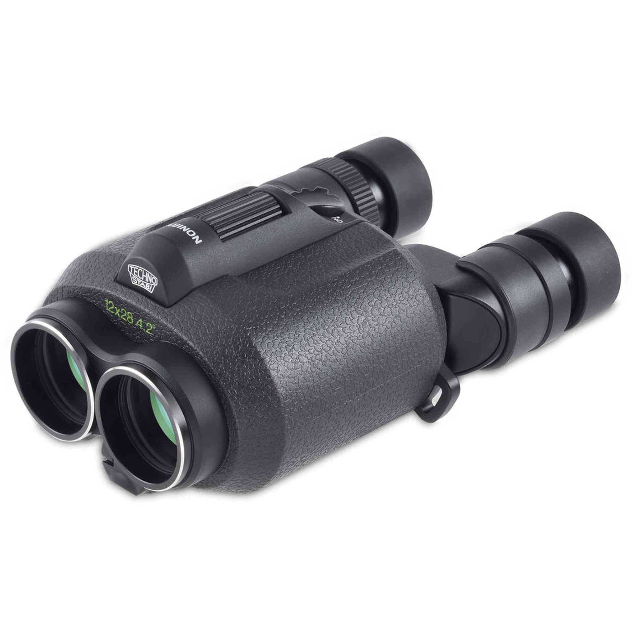 Fujifilm 12x28 TS1228 Techno-Stabi Image-Stabilized Binoculars + 64GB SD Card