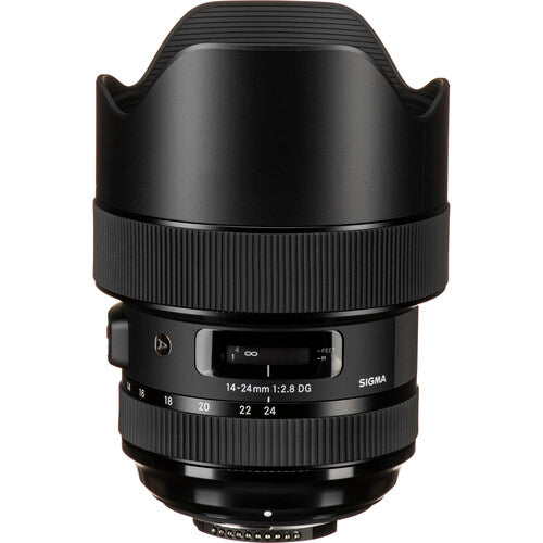Sigma 14-24mm f/2.8 DG HSM Art Lens for Nikon F with Essential Bundle: Backpack + More