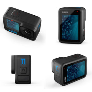 GoPro HERO11 Black - Waterproof Action Camera with 5.3K60 Ultra HD Video, 27MP Photos, 1/1.9" Image Sensor, Live Streaming, Webcam, Stabilization GoPro