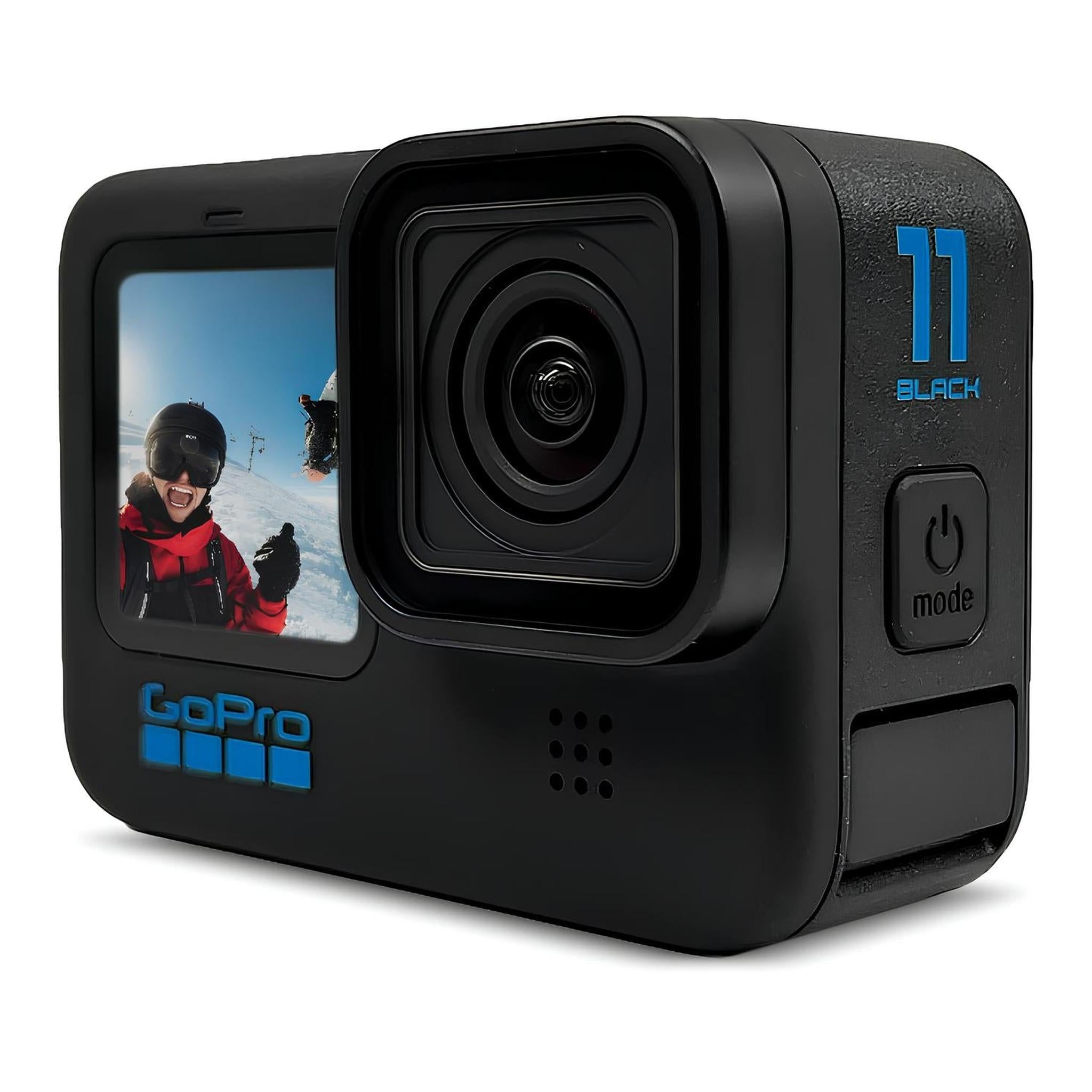 GoPro HERO11 Black - Waterproof Action Camera with 5.3K60 Ultra HD Video, 27MP Photos, 1/1.9" Image Sensor, Live Streaming, Webcam, Stabilization