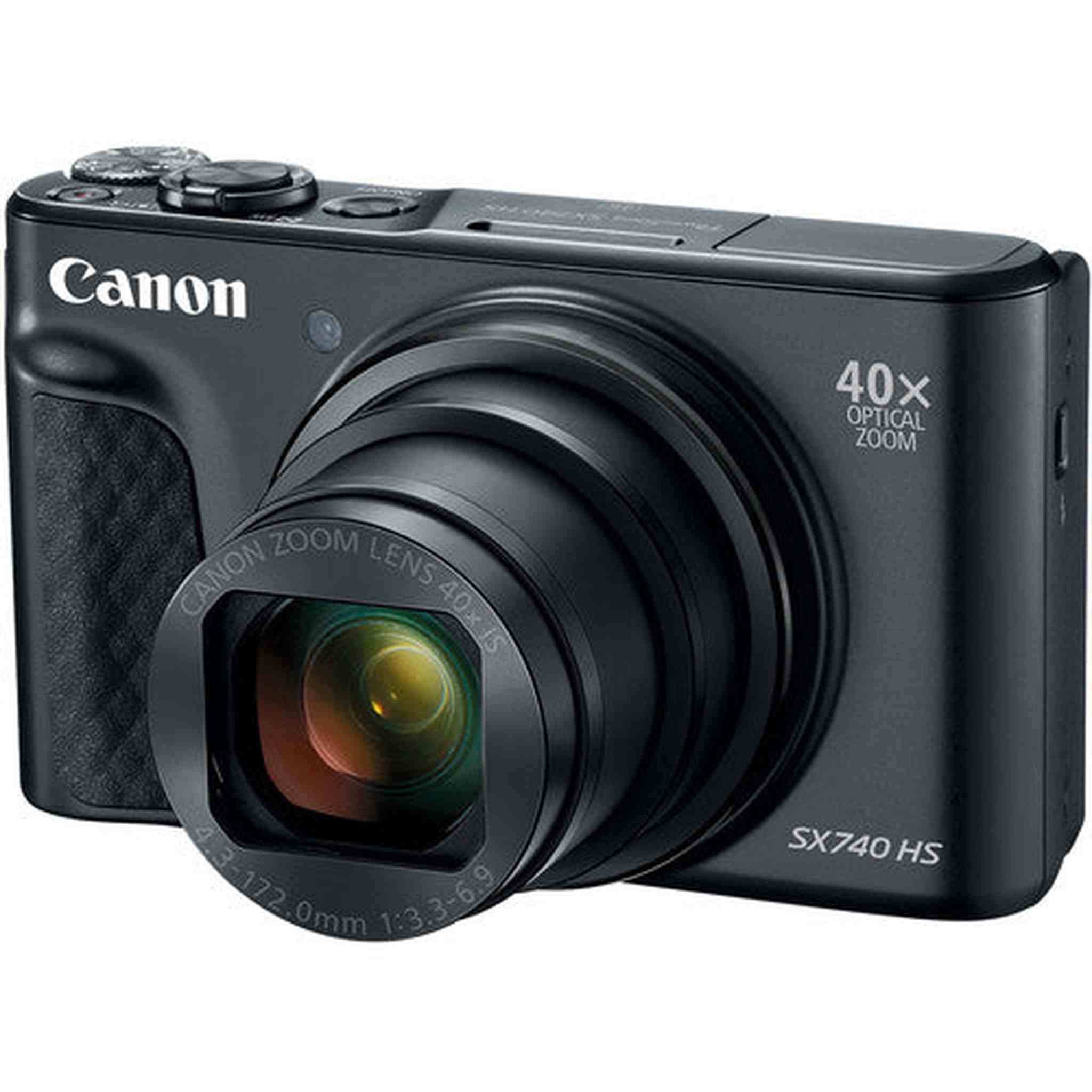 Canon PowerShot SX740 HS Digital Camera - Black International Model - Used Canon