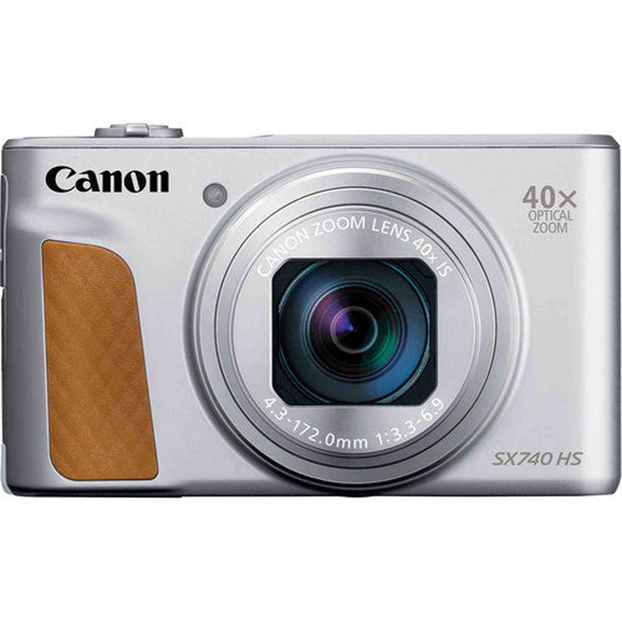 Canon PowerShot SX740 HS Camera Silver Includes Carry Case and Tripod Bundle Canon