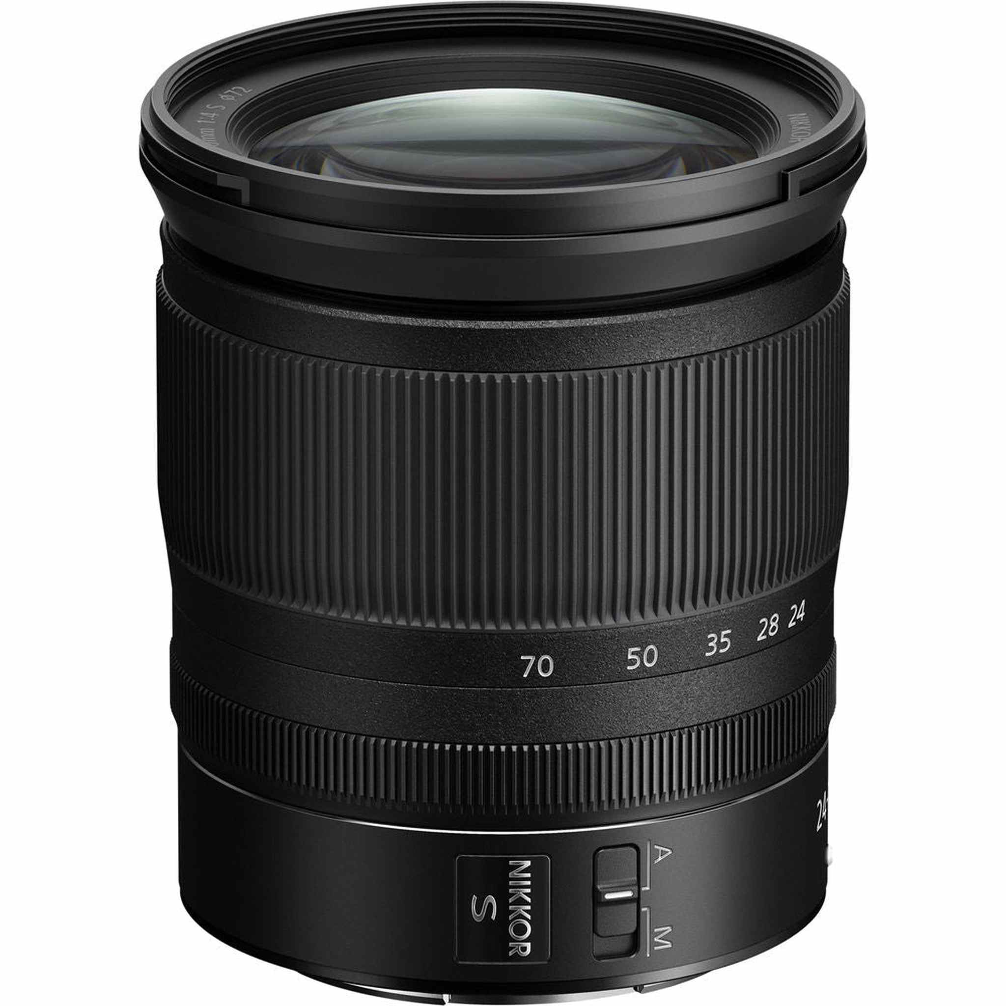 Nikon NIKKOR Z 24-70mm f/4 S Lens 20072 + 64GB Memory Card + Filter Kit + BackPack - Bundle Nikon