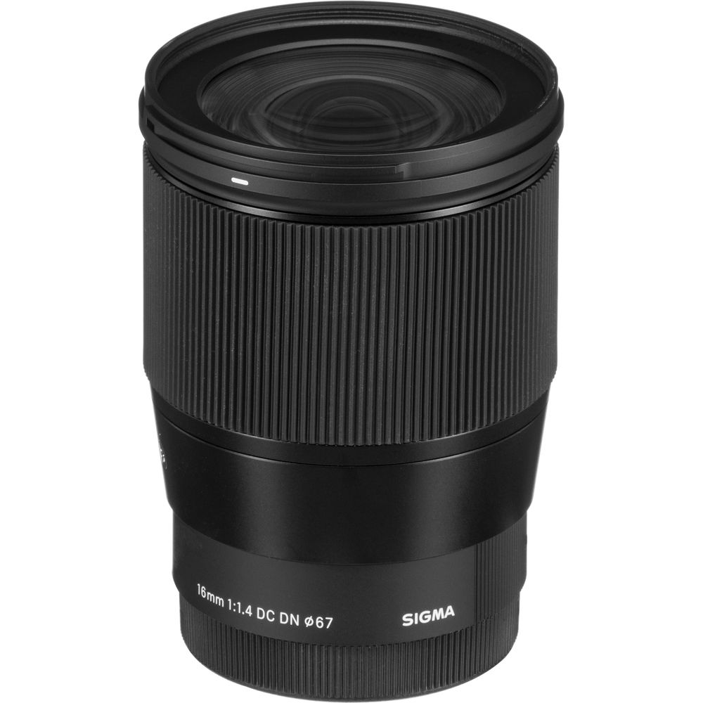 Sigma 16mm f/1.4 DC DN Contemporary Lens for Sony E (402965) Bundle