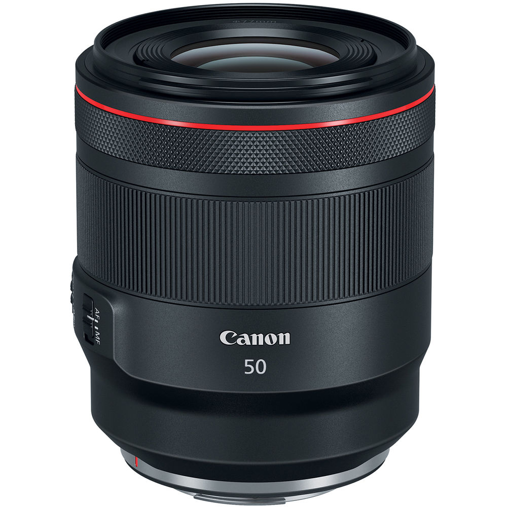Canon RF 50mm f/1.2L USM Lens (2959C002) + Filter + BackPack + 64GB Card + More