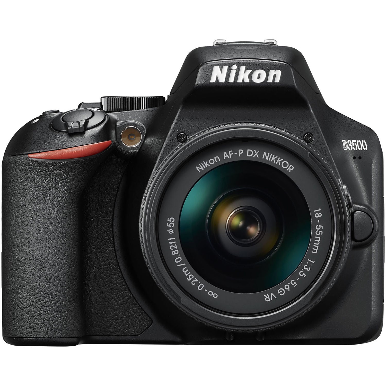 Nikon D3500 DSLR Camera with AF-P 18-55mm VR Lens Bundle � SanDisk 32GB SD Card + 9PC Filter + MORE - International