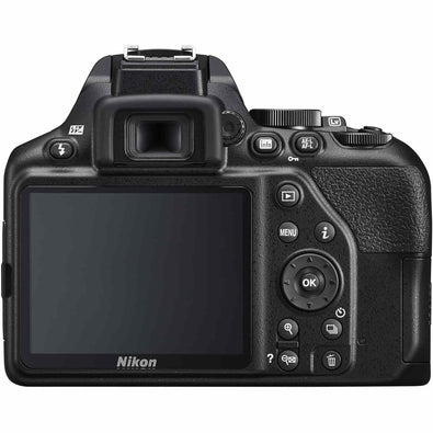 Nikon D3500 Digital Camera with 18-55mm Lens 1590 + 64GB SD Card + Bag Intl