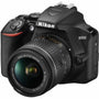 Nikon D3500 Digital Camera with 18-55mm Lens 1590 + 64GB SD Card + Bag Intl