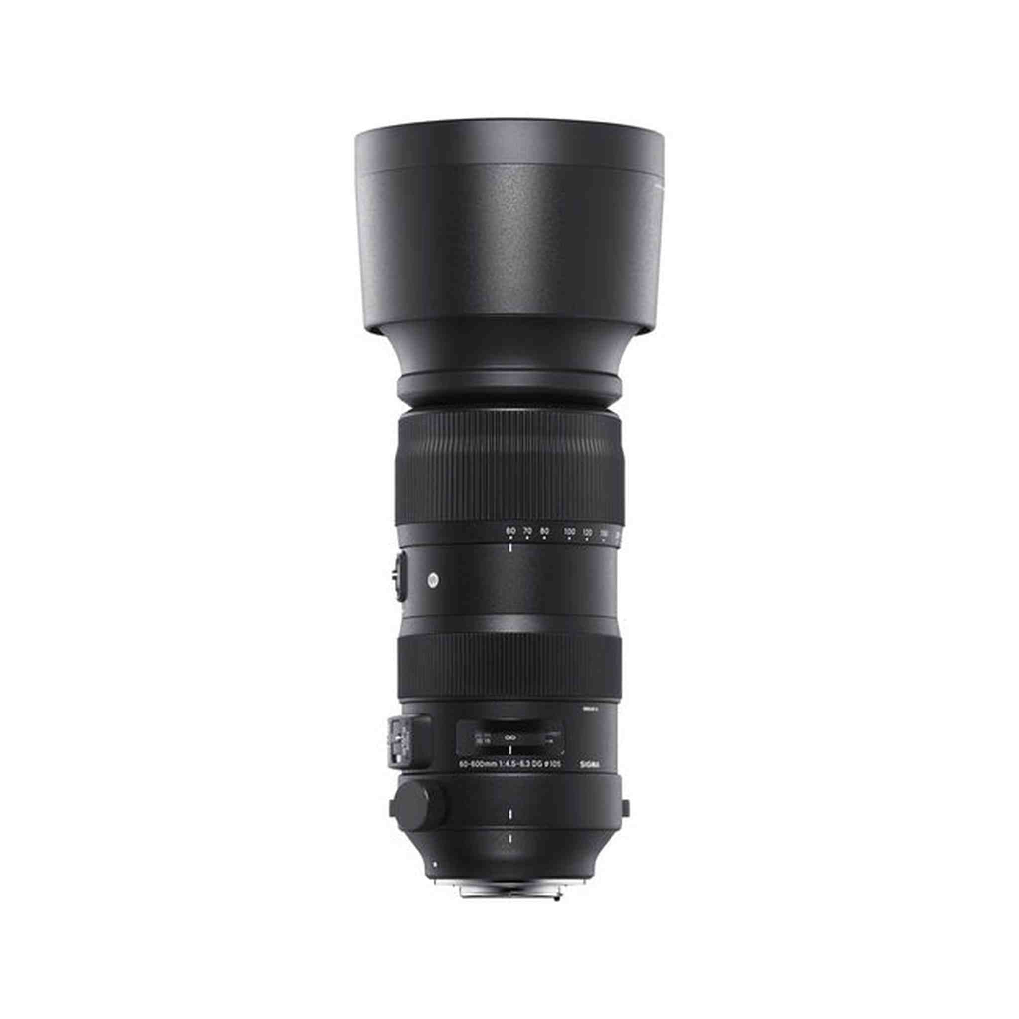 Sigma 60-600mm f/4.5-6.3 DG OS HSM Sports Lens for Canon EF Sigma