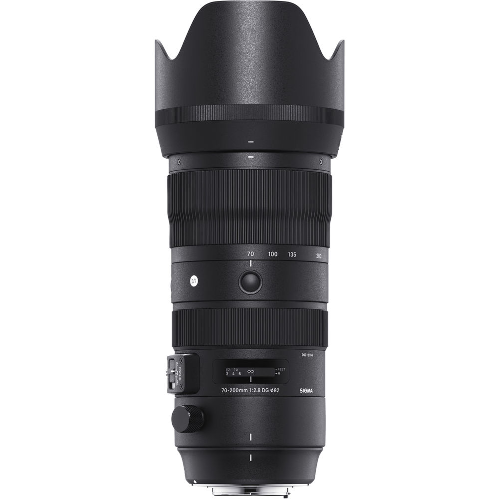 Sigma 70-200mm f/2.8 DG OS HSM Sports Lens for Nikon F (590955) Bundle