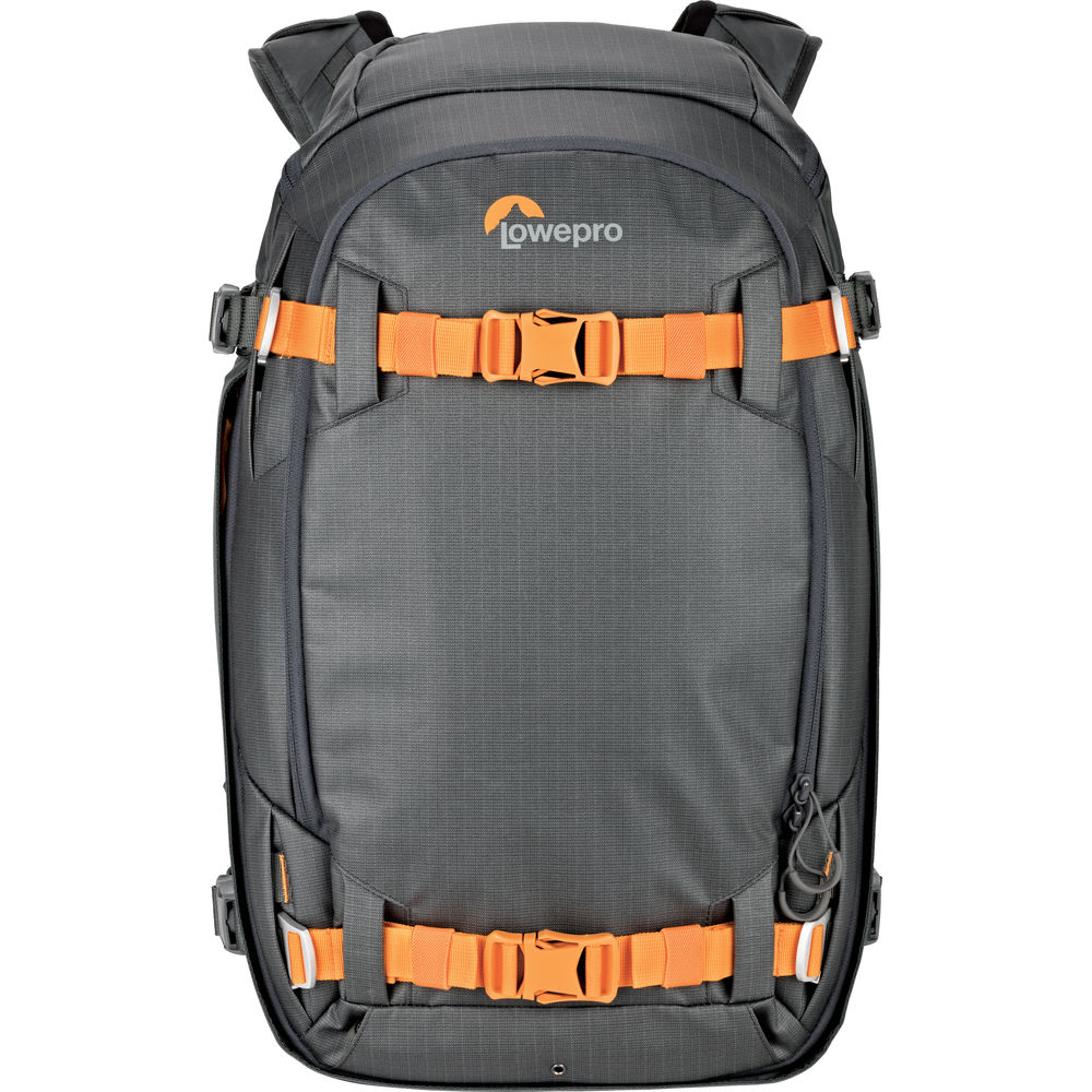 Lowepro Whistler Backpack 350 AW II (Gray) With 6Ave Photography Kit Bundle