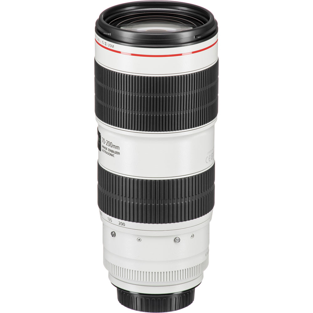 Canon EF 70-200mm f/2.8L IS III USM Lens (3044C002) + Filter Kit Base Bundle