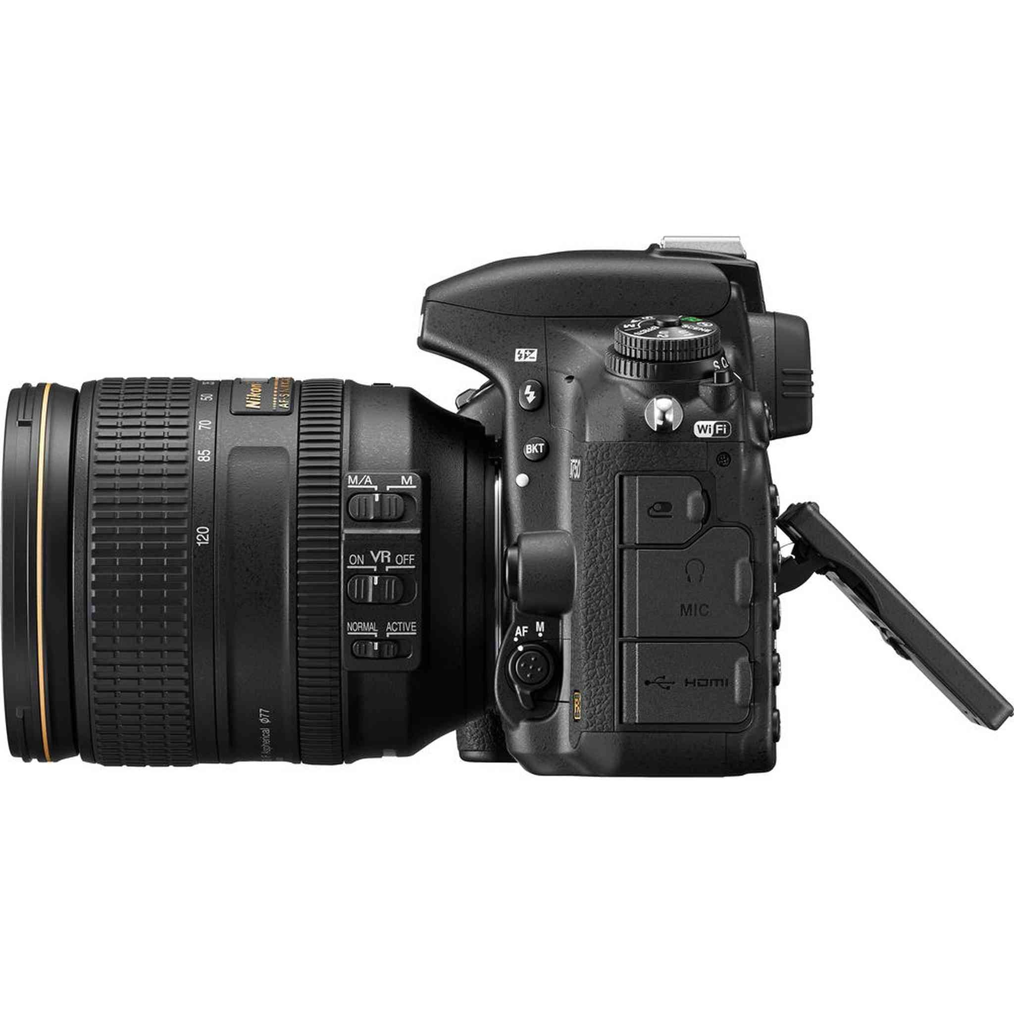 Nikon D750 Digital Camera with 24-120mm VR Lens 1549 + 64GB Card + Bag Intl