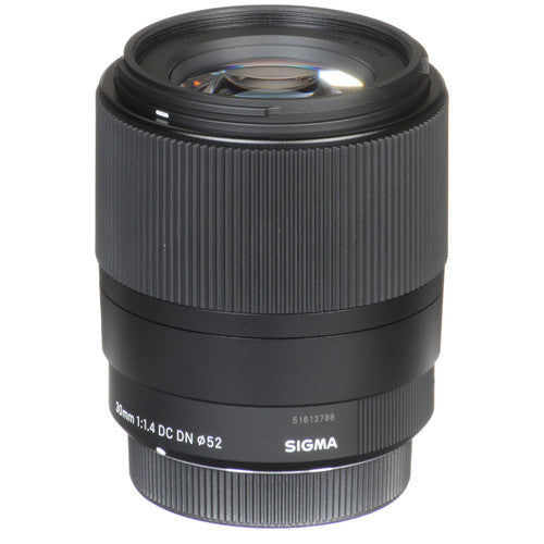 Sigma 30mm f/1.4 DC DN Contemporary Lens for Micro Four Thirds + 64G Card + MORE