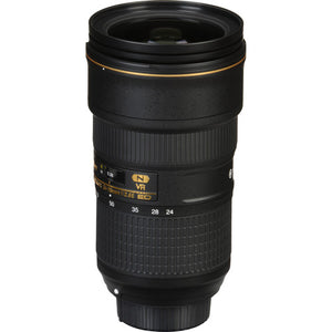 Nikon AF-S NIKKOR 24-70mm f/2.8E ED VR Lens Intl Model with Filters and Tripod