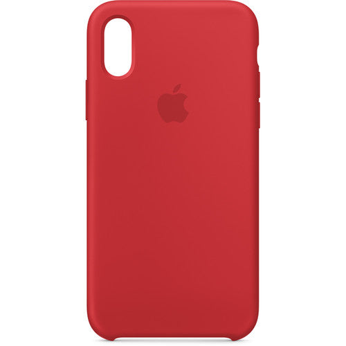Apple Silicone Case for iPhone Xs - Red