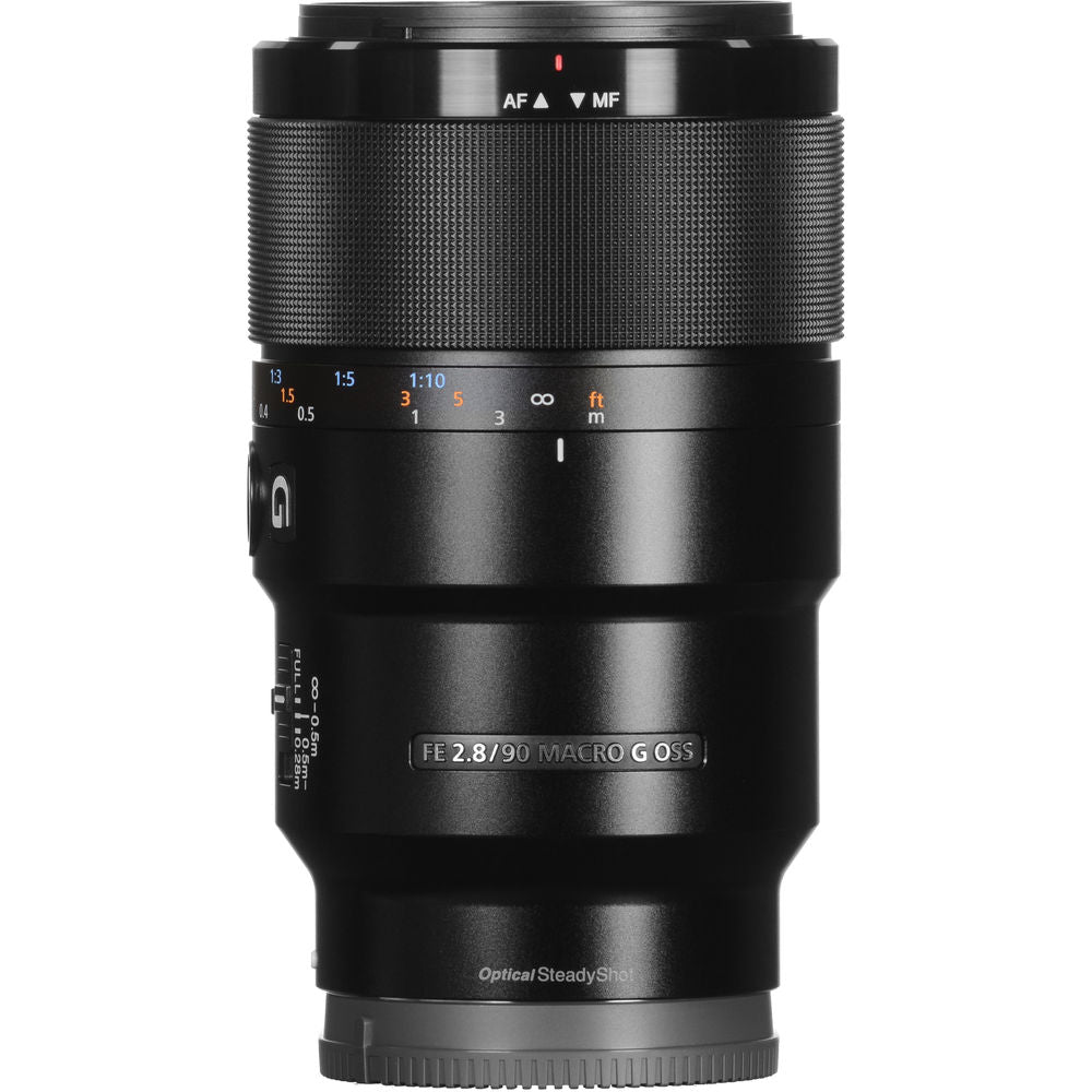 Sony FE 90mm f/2.8 Macro G OSS Lens + Filter Kit + Cap Keeper + Cleaning Kit