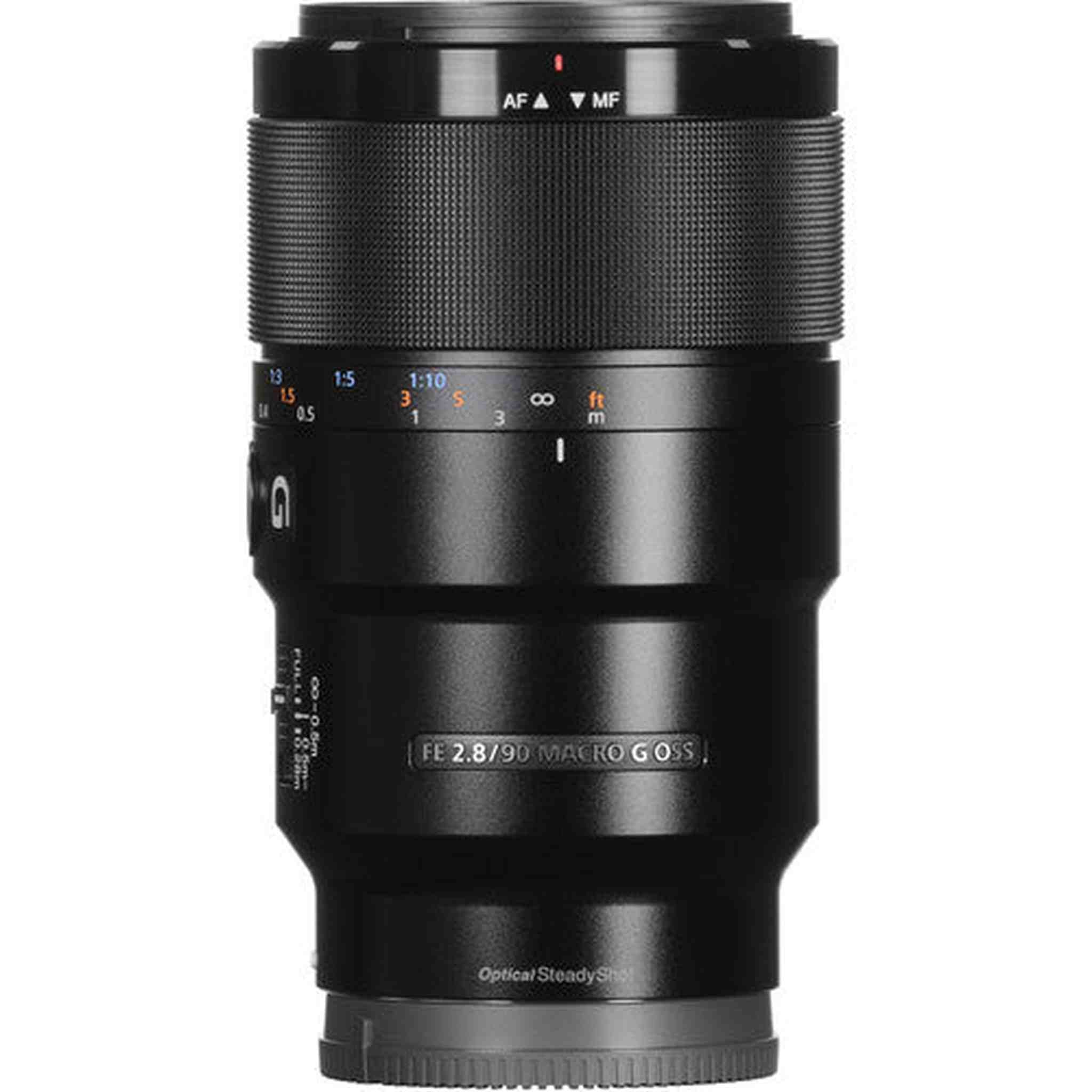 SONY just focus macro lens FE 90 mm F2.8 Macro G OSS E mount full size for SEL90M28G - International Version (No Warranty)