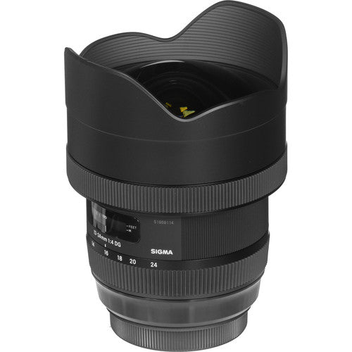 Sigma 12-24mm f/4 DG HSM Art Lens for Nikon F + SanDisk 64GB Card + MORE