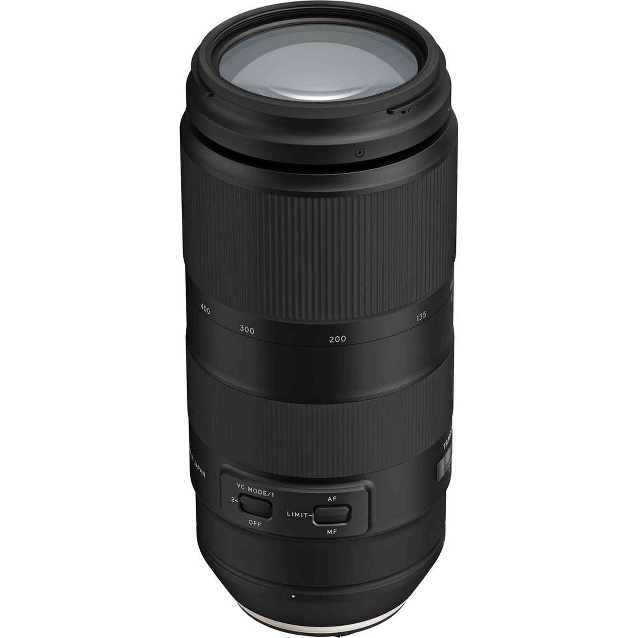 Tamron 100-400mm f/4.5-6.3 Di VC USD Lens for Nikon F + Accessories (INTL Model)