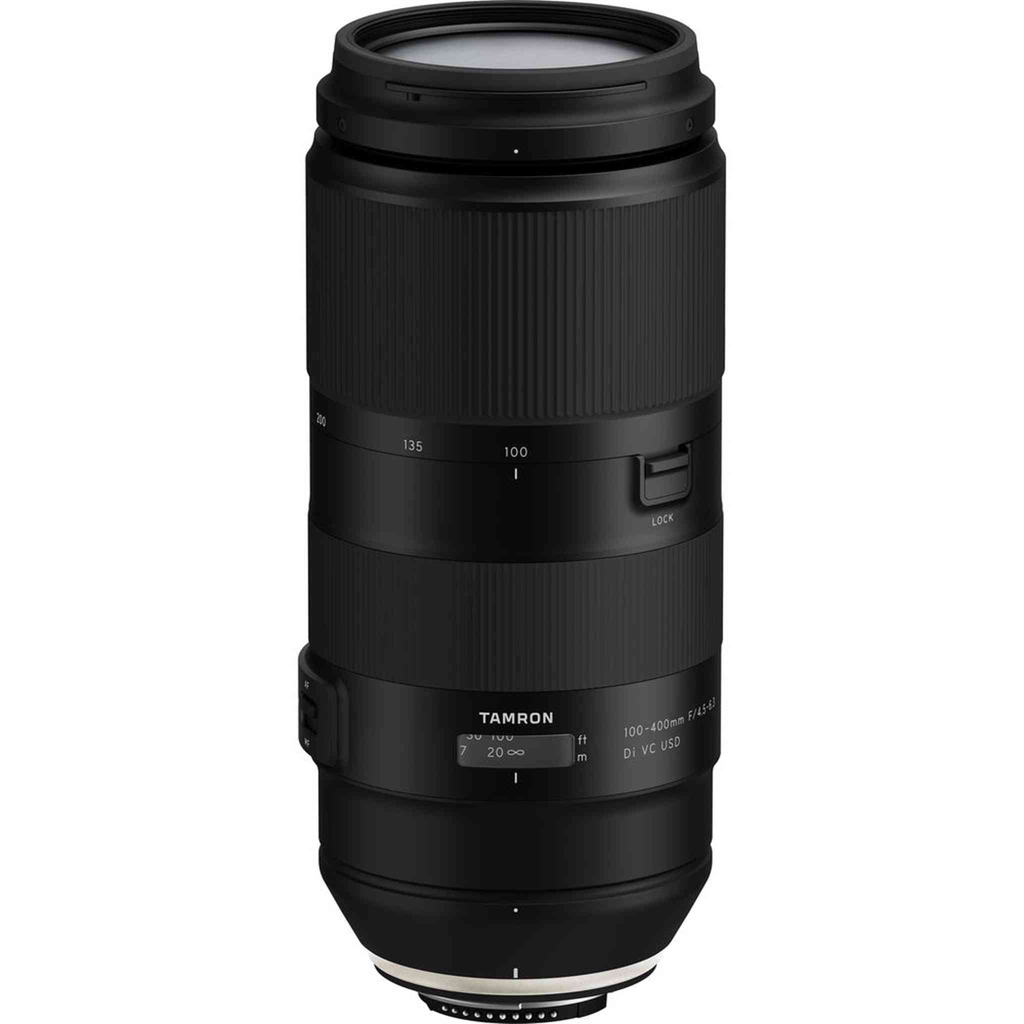 Tamron 100-400mm f/4.5-6.3 Di VC USD Lens for Nikon F + Accessories (INTL Model)