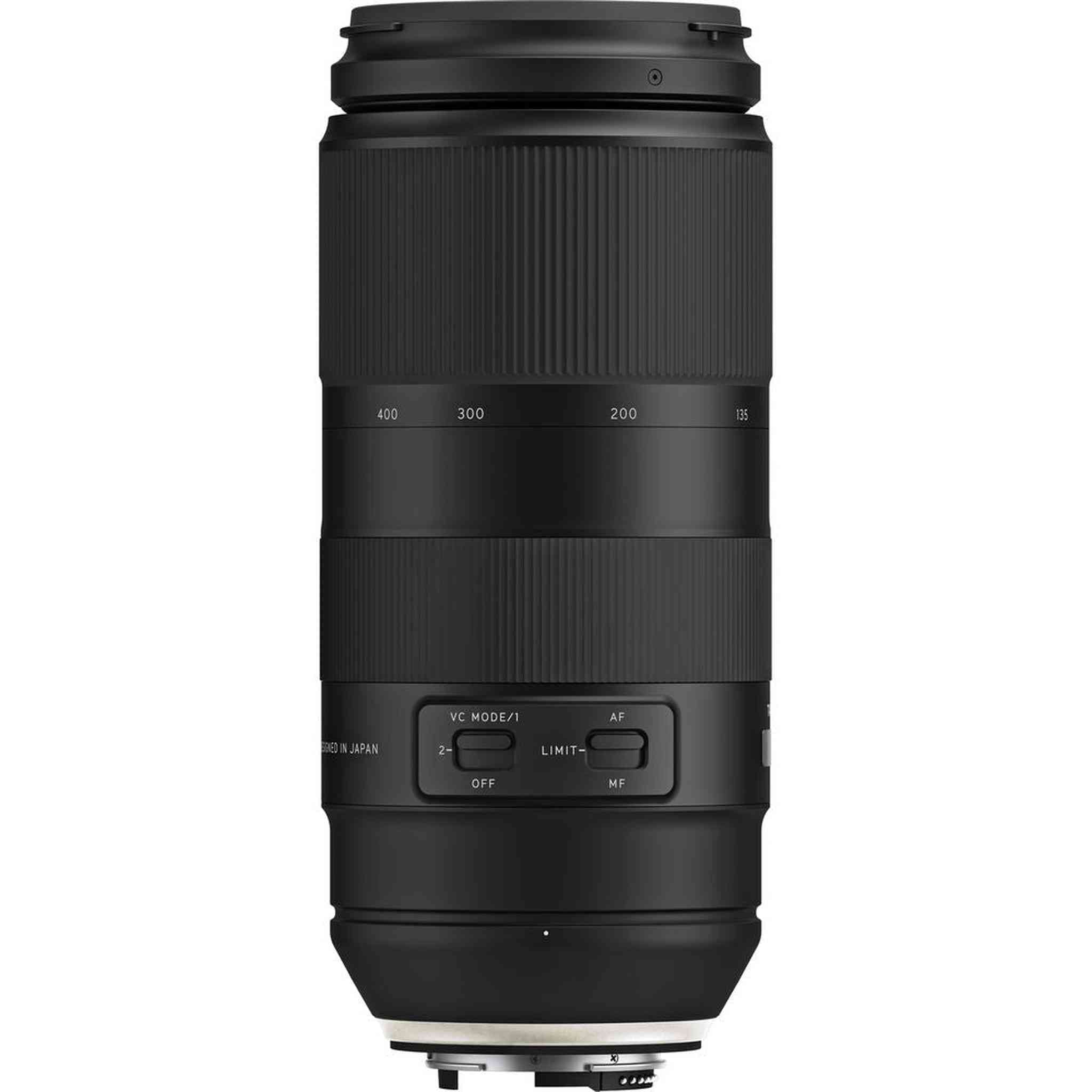 Tamron 100-400mm f/4.5-6.3 Di VC USD Lens for Nikon F + Accessories (INTL Model)