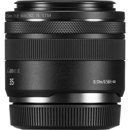 Canon RF 35mm f/1.8 IS Macro STM Lens (Intl Model) Bundle Includes Filter Kits