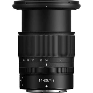 Nikon NIKKOR Z 14-30mm f/4.0 S Zoom Lens for Nikon Z Cameras 20070 + 64GB Card - Bundle