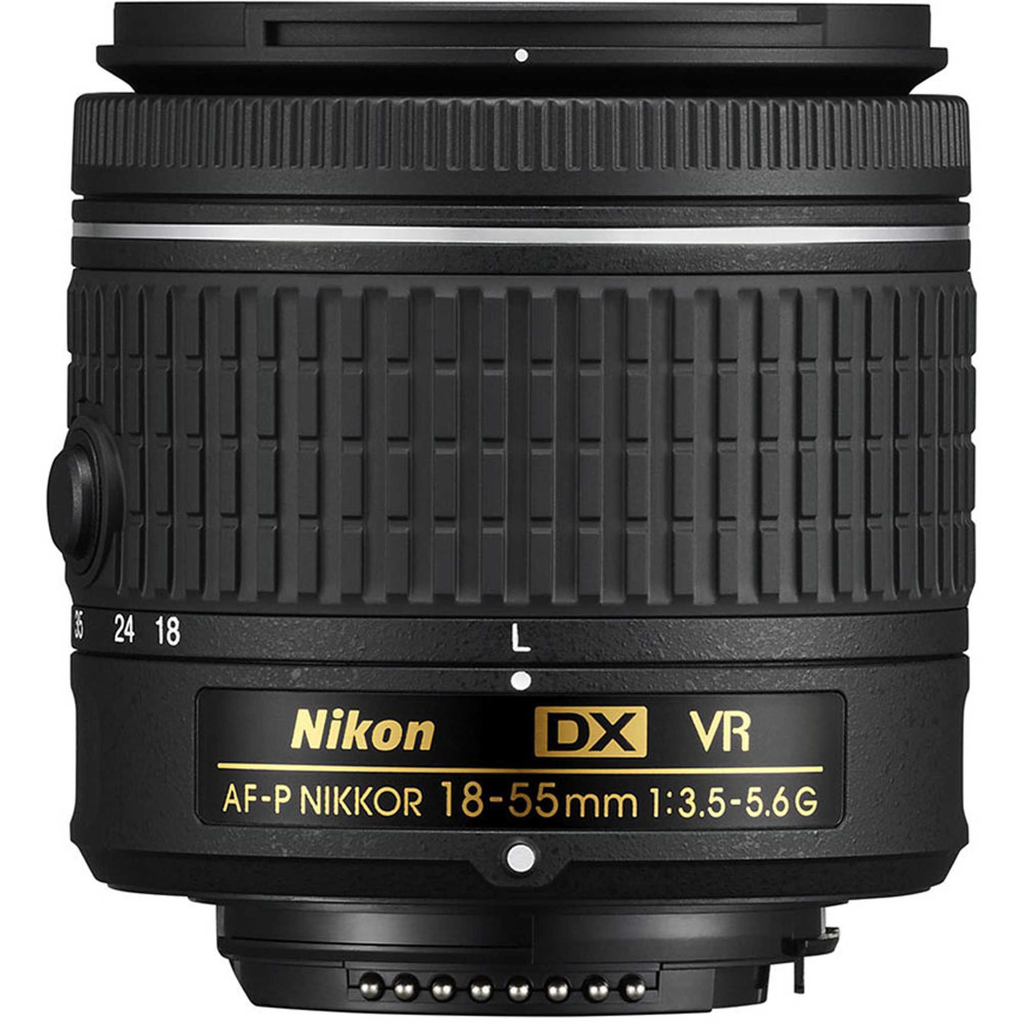 Nikon D5300 Digital Camera with 18-55mm Lens Black, 1519 + 64GB SD Card Intl Nikon