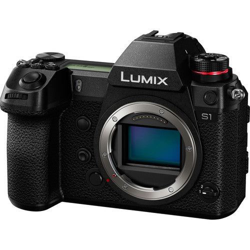 Panasonic Lumix DC-S1 Full- Frame Mirrorless Digital Camera (Body)-Bundle with 64GB Memory Card + MORE