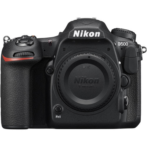 Nikon D500 DSLR Camera (Body Only) (Intl Model) with 64GB Memory Kit
