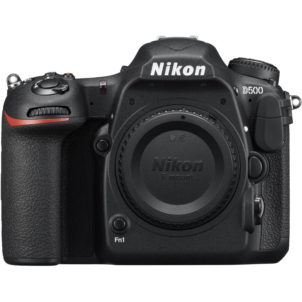 Nikon D500 DSLR Camera Body Only 1559 W/ Nikon 16-80mm Lens  - Basic Bundle