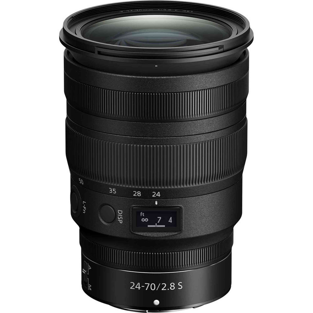Nikkor Z 24-70mm f/2.8 S Optical Zoom Lens for Nikon Z (20089) + 64GB Memory Card - Bundle