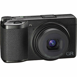 GR III Digital Compact Camera, 24mp, 28mm f 2.8 lens with Touch Screen LCD Renewed