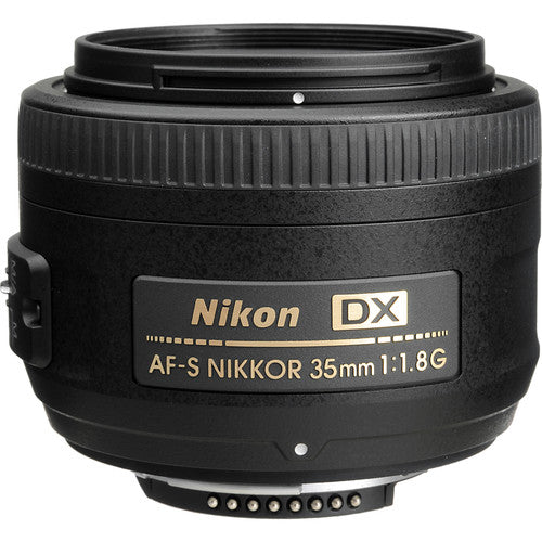 Nikon AF-S DX NIKKOR 35mm f/1.8G Lens Includes Filter Kits and Tripod (Intl Model) Bundle