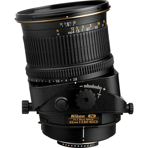 Nikon PC-E Micro-NIKKOR 45mm f/2.8D ED Tilt-Shift Lens Includes Filter Kits and Tripod (Intl Model) Bundle