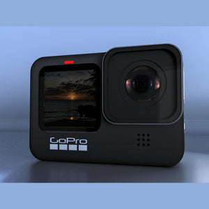 GoPro HERO9 Black - Waterproof Action Camera + 64GB Card and Extra HERO9 Battery GoPro