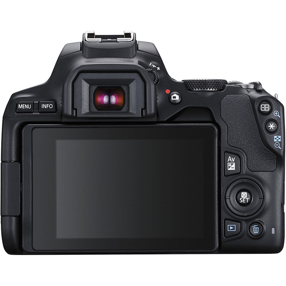 Canon EOS Rebel SL3 DSLR Camera (Black, Body Only) (3453C001) +  EOS Bag +  Sandisk Ultra 64GB Card + Clean and Care Kit