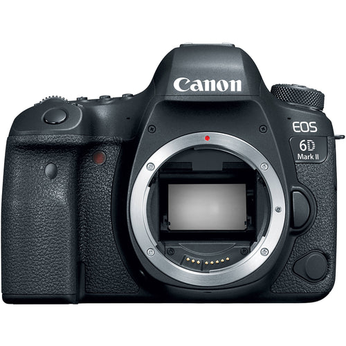 Canon EOS 6D Mark II 26.2MP Full Frame Digital SLR Camera (Body) 1897C002 Bundle Kit with Canon EF 24-70mm f/2.8L II USM Lens + More