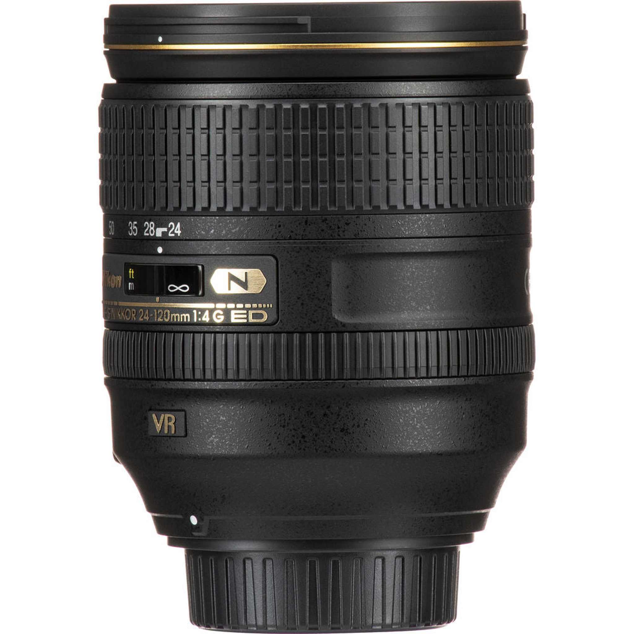Nikon AF-S NIKKOR 24-120mm f/4G ED VR Lens 2193 + 64GB Memory Card + Filter Kit - Bundle Nikon
