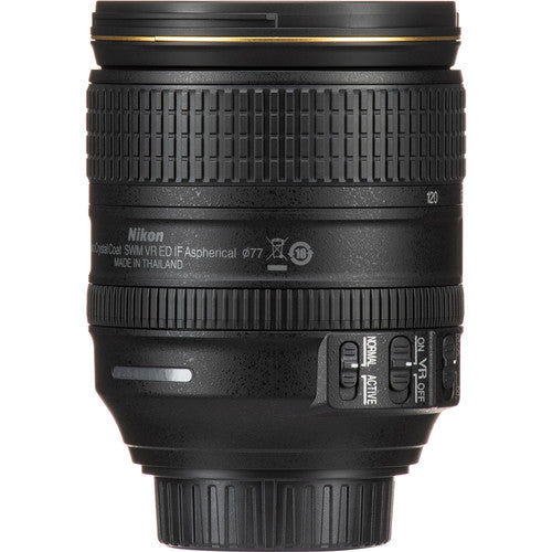 Nikon AF-S NIKKOR 24-120mm f/4G ED VR Lens Includes Filter Kits and Tripod Intl Model Bundle