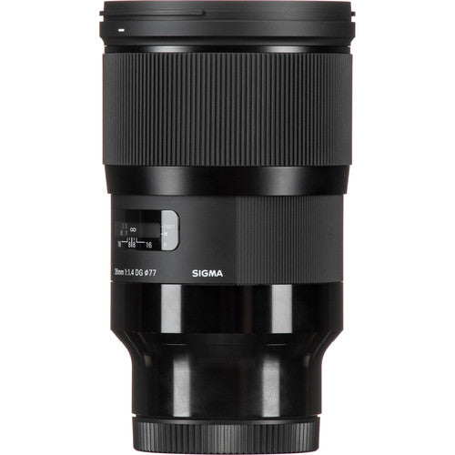 Sigma 28mm f/1.4 DG HSM Art Lens for Sony E + 64GB Card + MORE