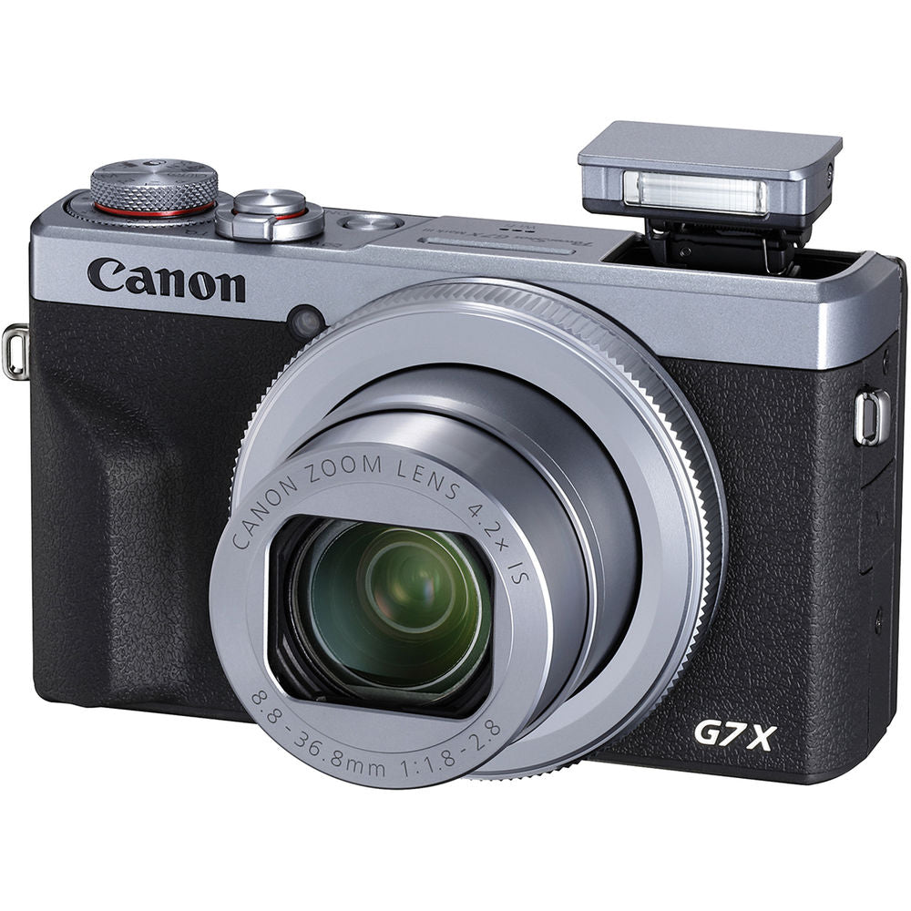Canon PowerShot G7 X Mark III Digital Camera + 2 x 64GB Card + 2 x Battery + More